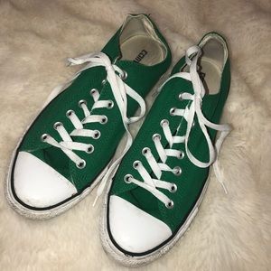 Converse All Star Green Shoes